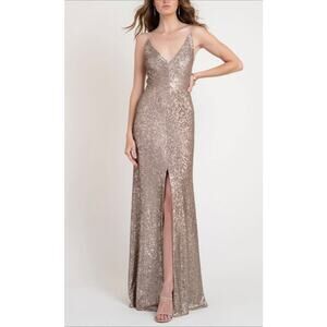 Glamorous Metallic Maxi Dress